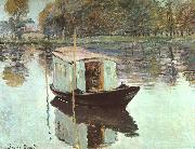 Claude Monet The Studio Boat china oil painting reproduction